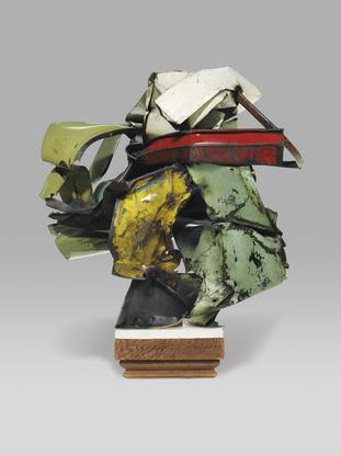 John Chamberlain Jo-So 1960 enamel and sheet metal...