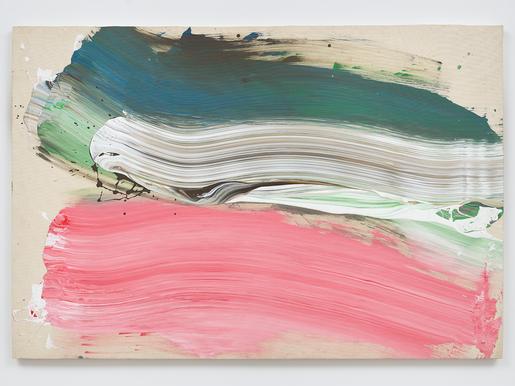 Ed Clark Untitled 2009 acrylic on canvas 50 1/8 x...