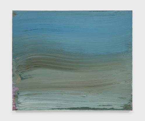 Ed Clark Untitled #2 ("The Blue One") 2004 acrylic...