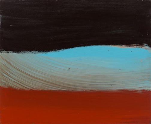Ed Clark Untitled 1994 acrylic on canvas 20 x 24 i...