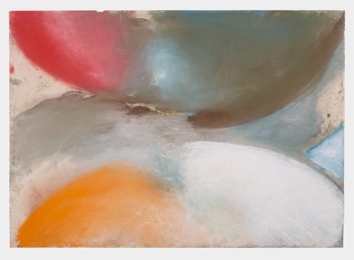 Ed Clark Untitled 1996 dry pigment on paper 29 1/8...