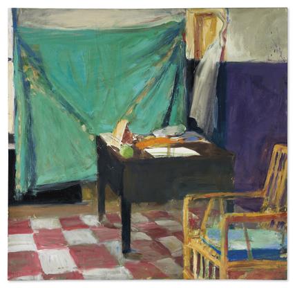 Richard Diebenkorn Corner of Studio 1961 oil on ca...