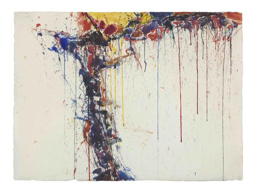 Sam Francis Composition 1958 watercolor on paper 2...