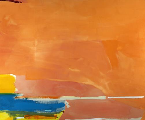 Helen Frankenthaler Elberta 1975 acrylic on canvas...