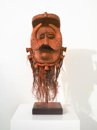David Hammons Orange is the New Black 2015 wood, m...