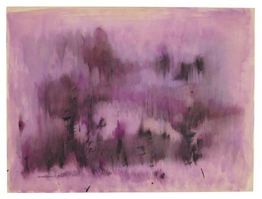 Norman Lewis Untitled (Study in Magenta) 1958 oil...