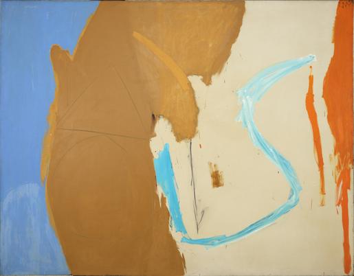 Robert Motherwell California 1959 oil and charcoal...