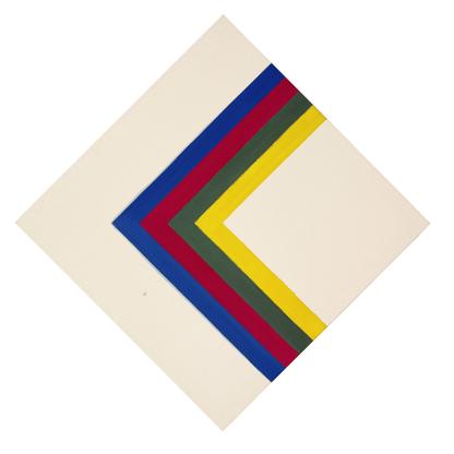 Kenneth Noland Sail 1964 acrylic on canvas 63 1/2...