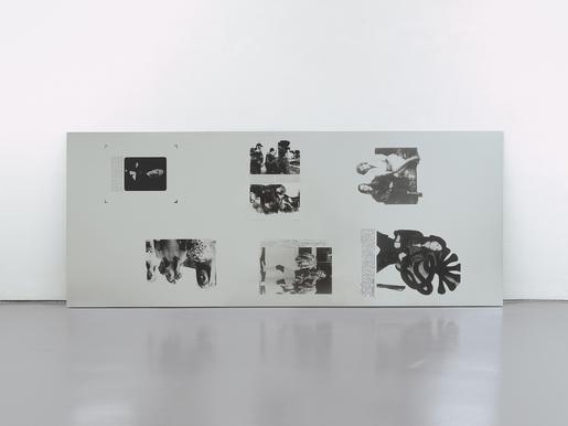 Cady Noland Untitled (Patty Hearst) 1989 silkscree...