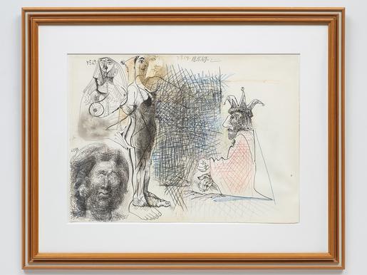 Pablo Picasso Nus, Tête d'Homme et Perso...