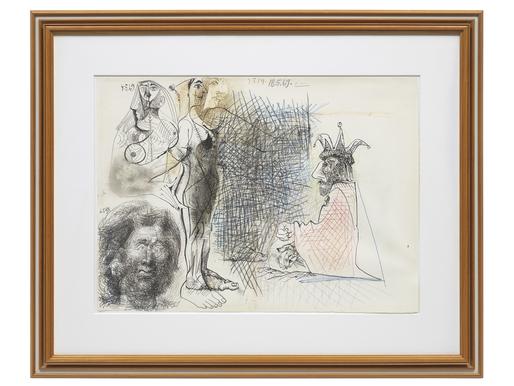 Pablo Picasso Nus, Tête d'Homme et Perso...