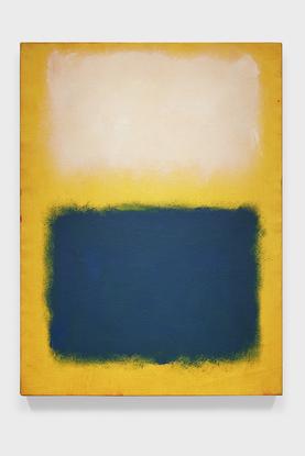 Mark Rothko Untitled (White, Blue-Green on Yellow)...