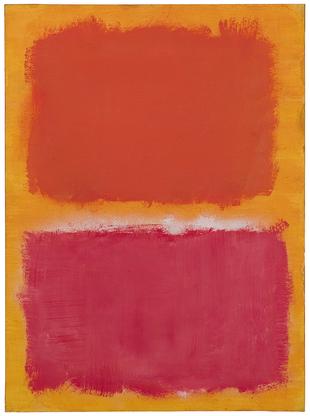 Mark Rothko Untitled 1959 oil on paper mounted on...
