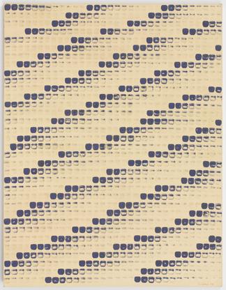 Lee Ufan From Point 1979 oil on canvas 57 1/2 x 44...