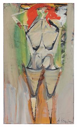Willem de Kooning Figure in Landscape I circa 1951...