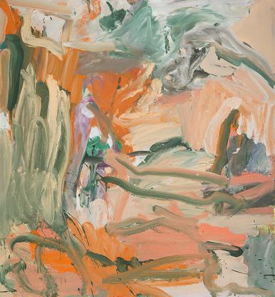 Willem de Kooning Untitled X 1977 oil on canvas 59...