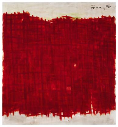 Günther Förg Untitled 2006 acrylic on ca...